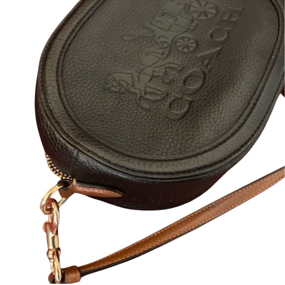 Coach Black Leather Crossbody Bag - Picture 8 of 10